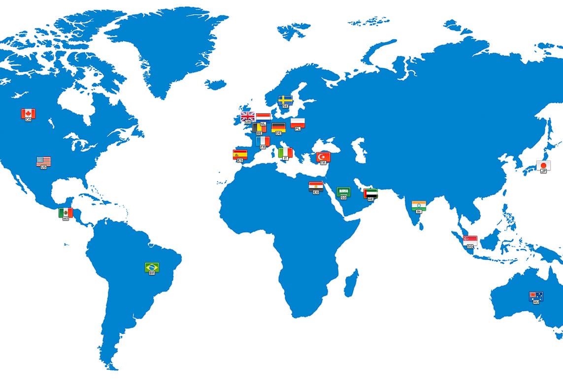 Countries supported by the Amazon Product Advertising API
