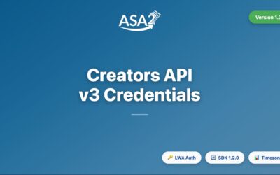 ASA2 1.31: Creators API v3 Credentials & Keyword Fixes